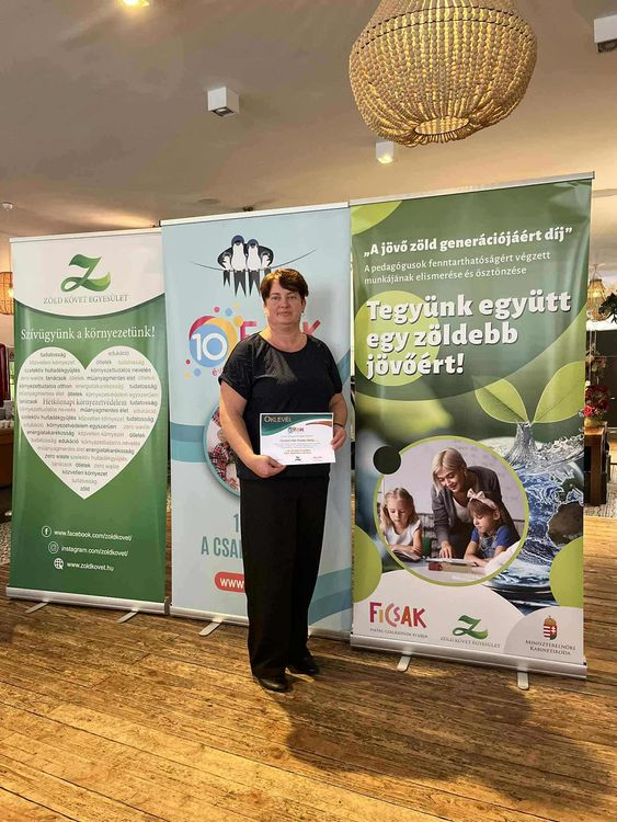 A jövő zöld generációjáért díj 2025