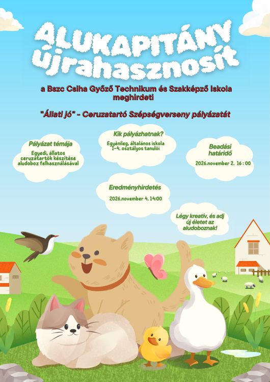 Alukapitány újrahasznosít!