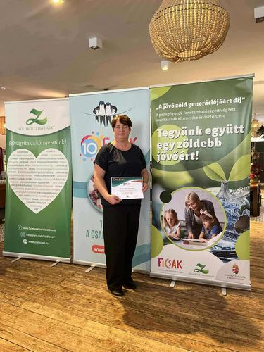 A jövő zöld generációjáért díj 2025