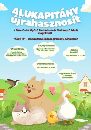 Alukapitány újrahasznosít!